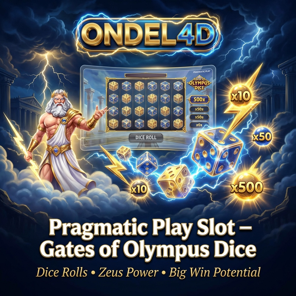Gates of Olympus Dice Pragmatic Play di ONDEL4D: Ketika Takdir Ditentukan oleh Dadu Zeus